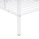 preview thumbnail 30 of 31, Twin Over Twin Metal Bunk Bed, Low Profile, Ladder, High Guardrail