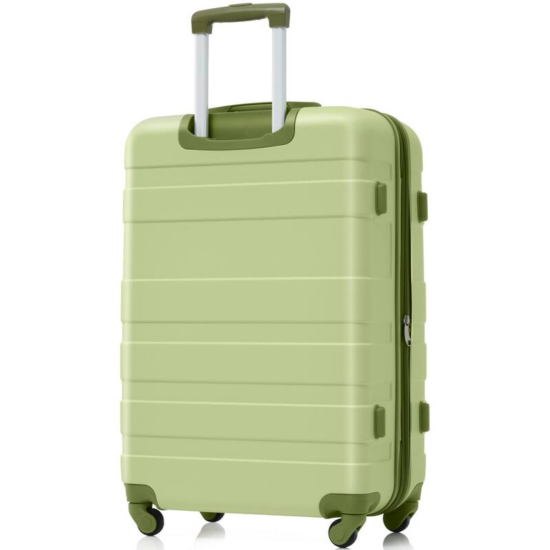 3 Pcs Luggage Set, Expandable ABS Hardshell Suitcases Spinner Wheels with TSA Lock 20''24''28''