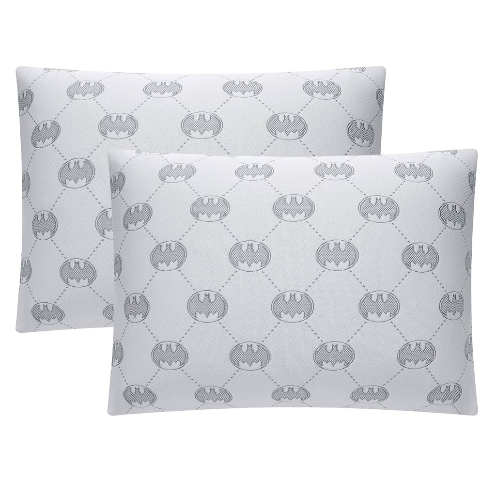 Batman Bat Symbol Pillow Set, 2-Pack, 20"x26"
