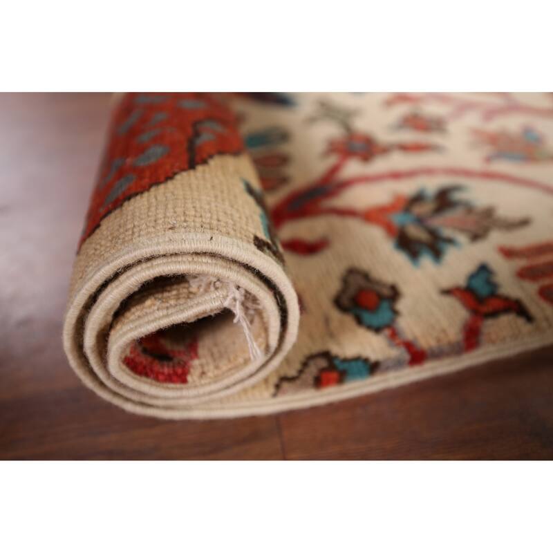 Animals Design Ziegler Foyer Rug Hand-Knotted Oriental Wool Carpet - 2'1" x 3'1"