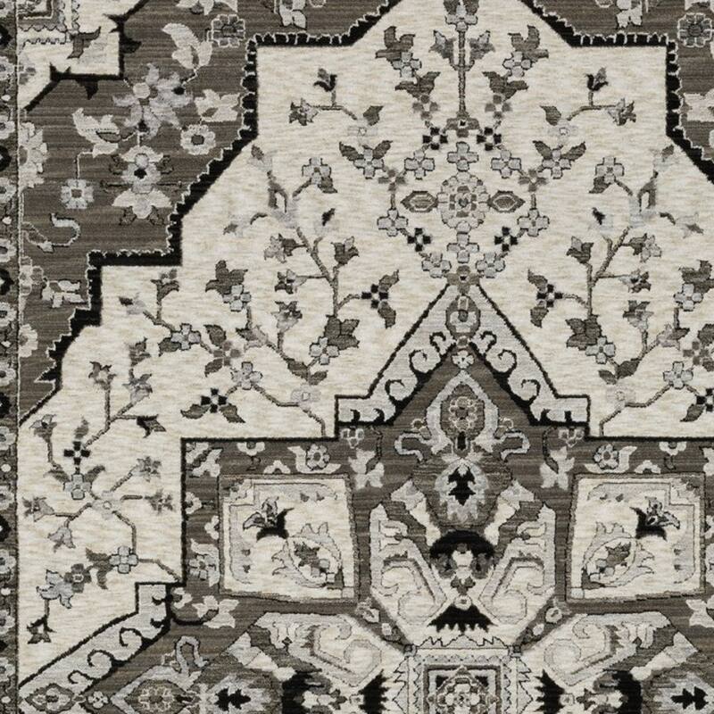 HomeRootsMedallion Traditional Runner Area Rug