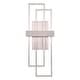 preview thumbnail 4 of 16, CO-Z Modern Geometric LED Wall Sconce Vanity Light Fixture Brushed Nickel