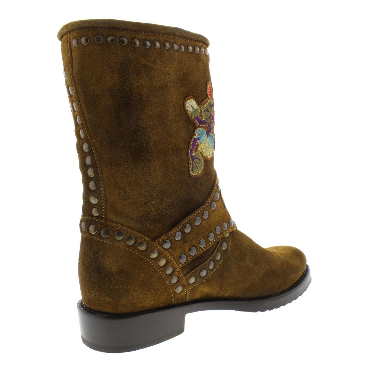 frye nat flower engineer boot