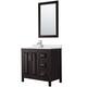 Option Dark Espresso / Giotto Quartz Top / Polished