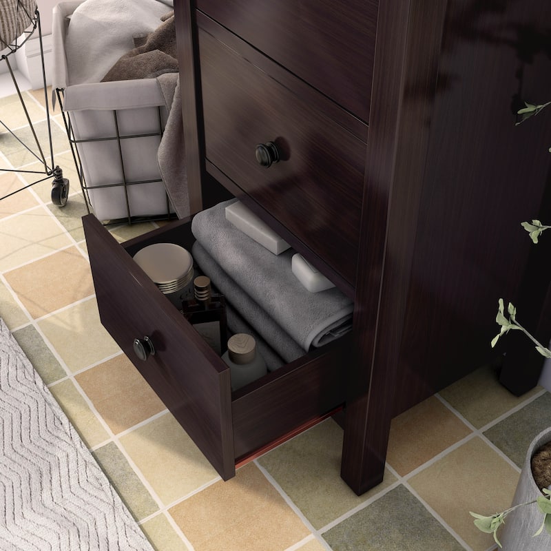 DH BASIC Slim 5-Drawer Storage Chest by Denhour