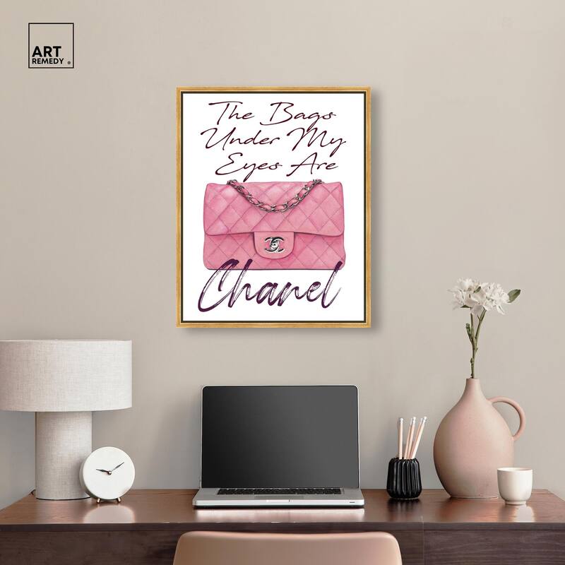 The Bag Under my Eyes Canvas by Art Remedy