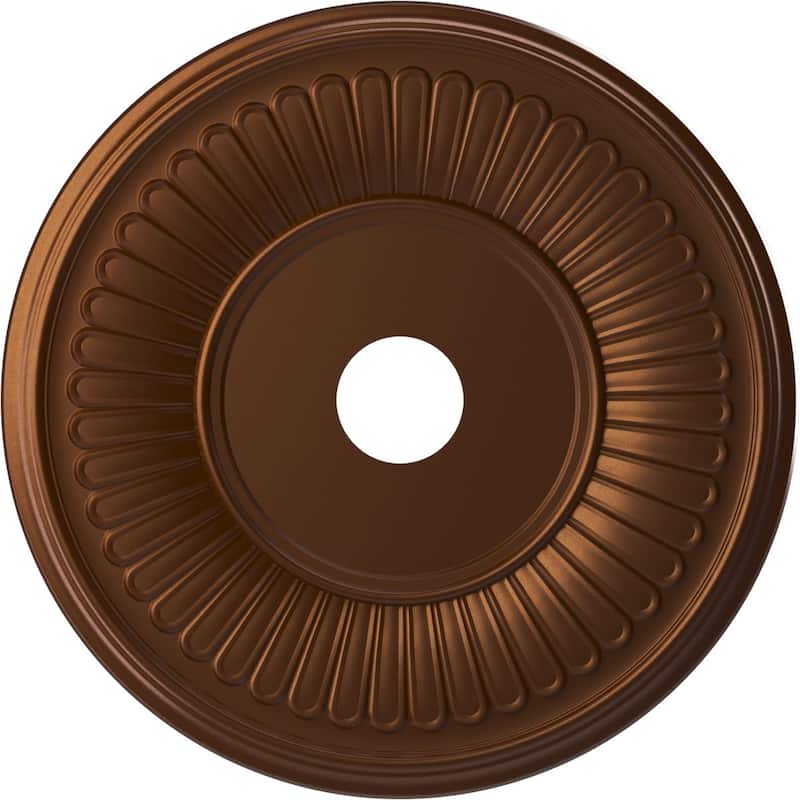 3 1/2" Inside Diameter - Berkshire Thermoformed PVC Ceiling Medallion