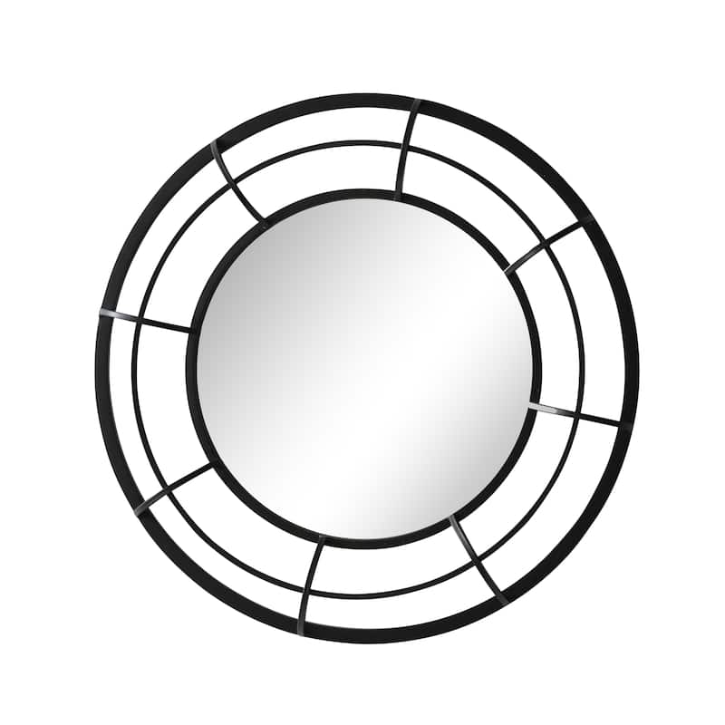 Sagebrook Home Round Wall Mirror - 28" x 3" x 28"