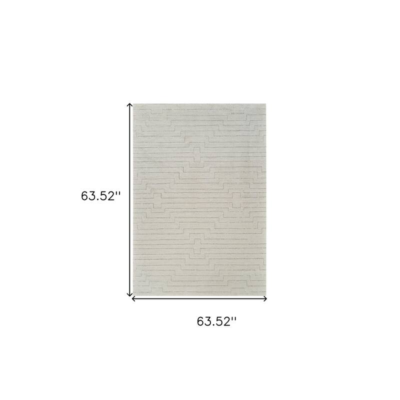 Betab Distressed Abstract Stain Resistant Woven Durable Area Rug By HomeRoots