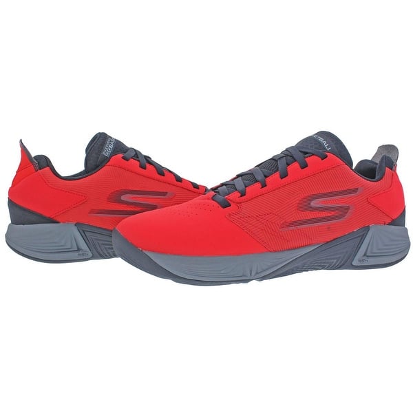 Shop Skechers Torch Lt Men S Synthetic Low Top Basketball Shoes Red Size 13 13 Medium D Overstock 22726865