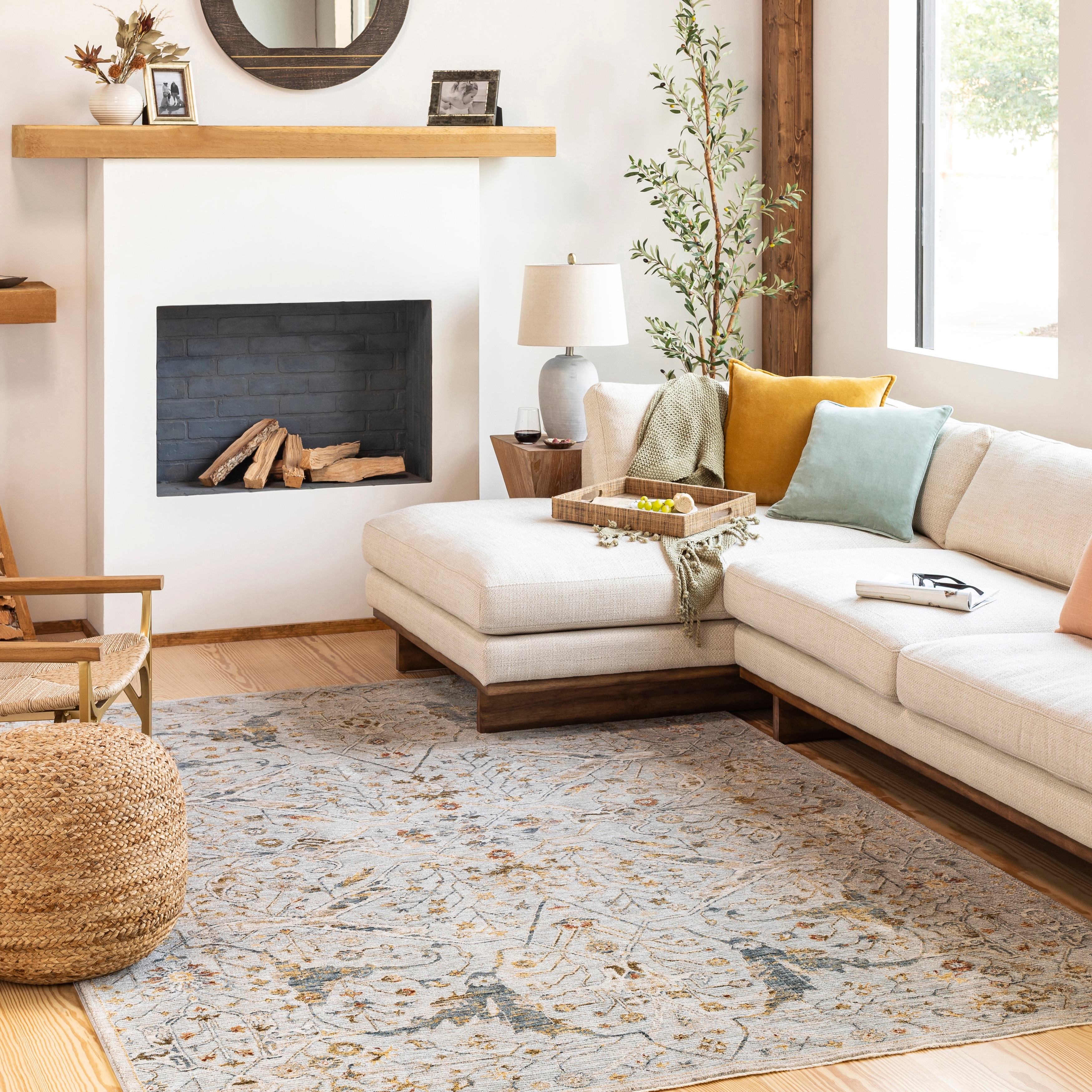 Artistic Weavers Jana Traditional Medallion Area Rug - Overstock
