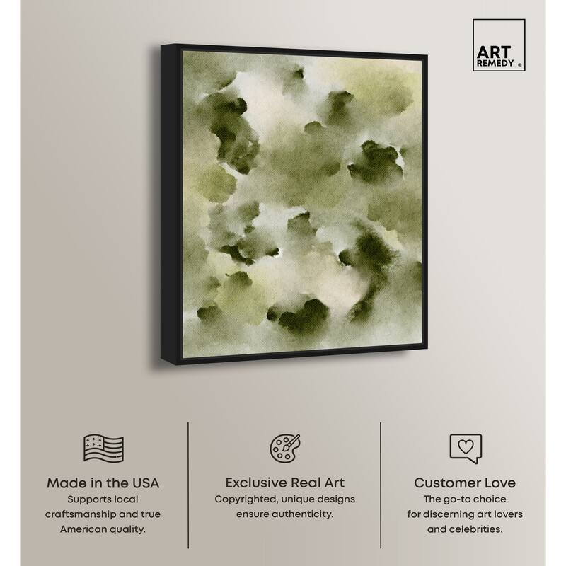 Art Remedy Scented Cedar Framed Watercolor Boho Abstracts