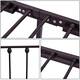 Alazyhome Simple Vintage Metal Platform Bed Frame, Easy-Assembly