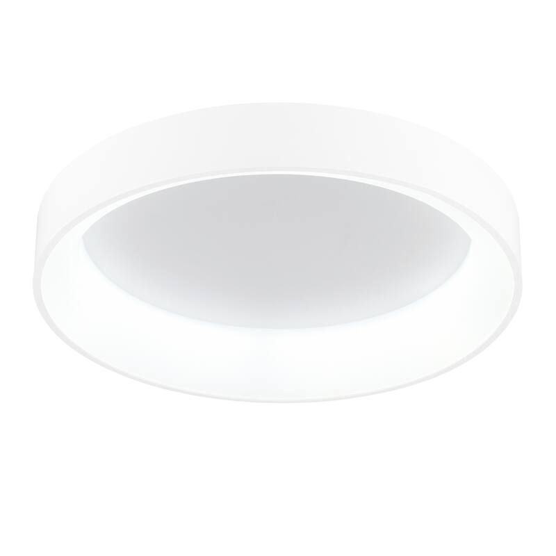 Arenal Integrated LED 24in White Flush Mount
