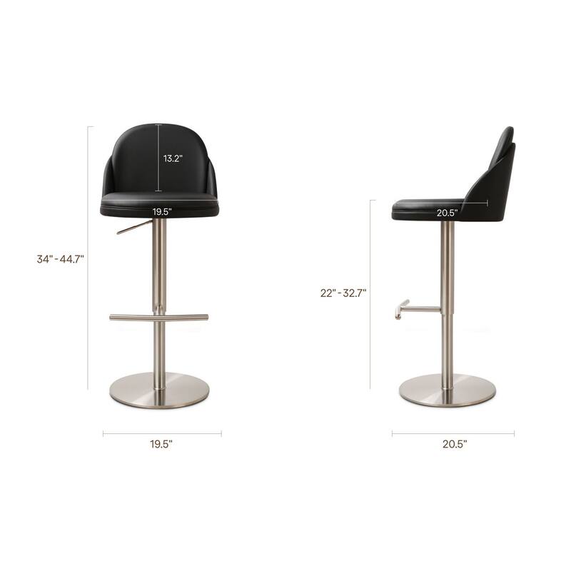 Finta 360 Degree Swivel Counter Stool