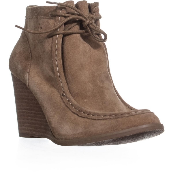 lucky brand wedge ankle boots