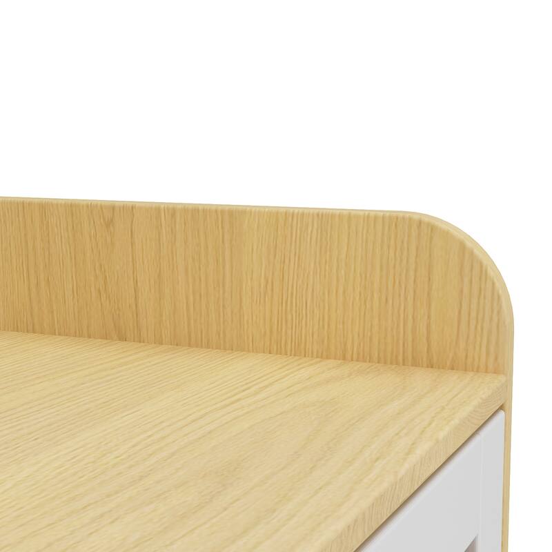 40" Cat-Friendly Litter Box Enclosure with Storage Bookcase Cabinet