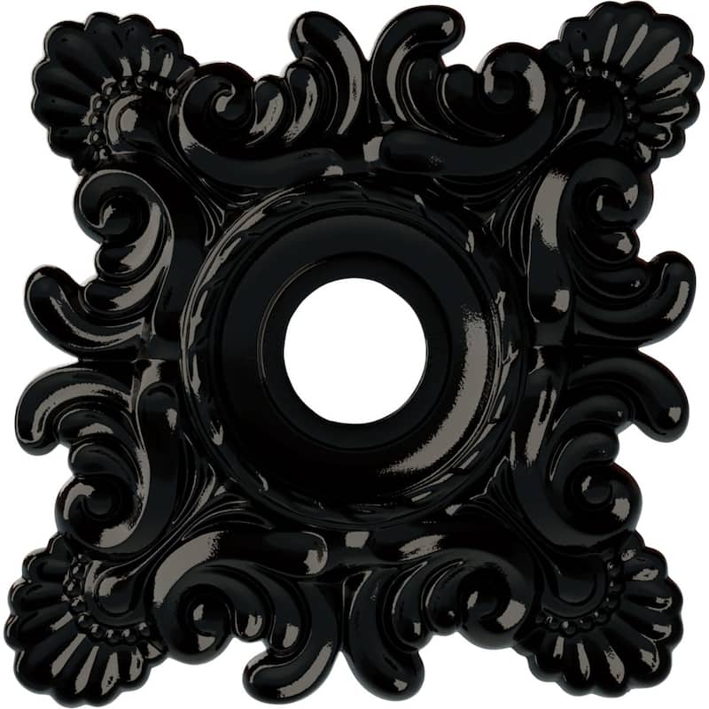 18"W x 18"H x 3 1/4"ID x 1 1/2"P Crawley Ceiling Medallion