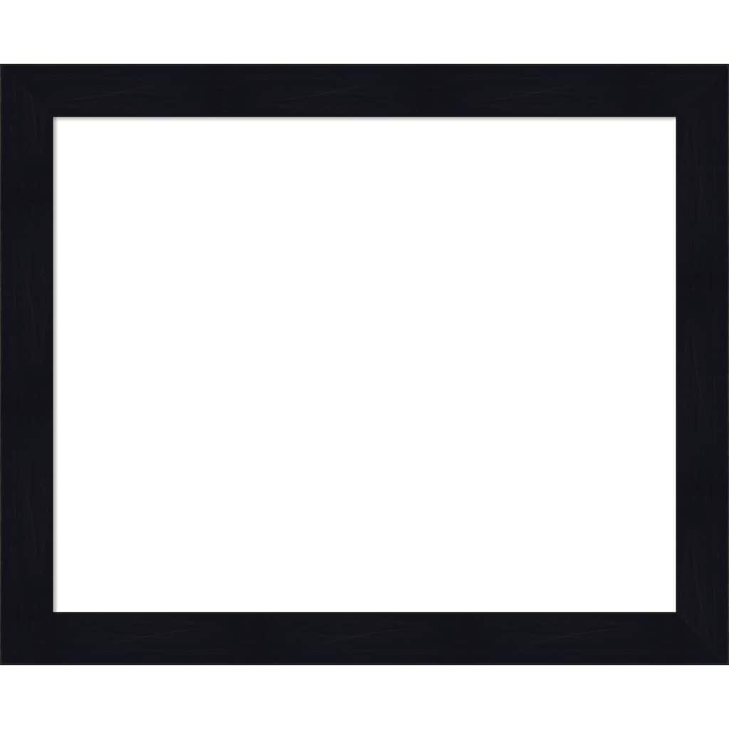 Amanti Art Shiplap Navy Framed Dry Erase Magnetic Board