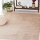 preview thumbnail 8 of 65, SAFAVIEH Faux Rabbit Washable Fur Teofila Solid Shag Rug