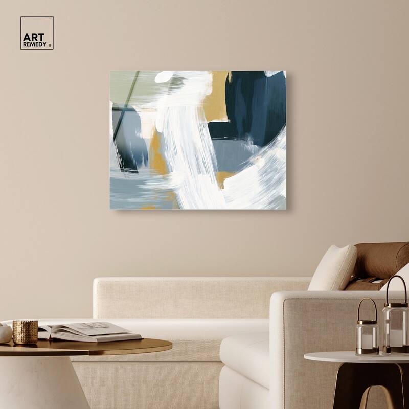 Moss Layers III Acrylic by Art Remedy, Ready to Hang