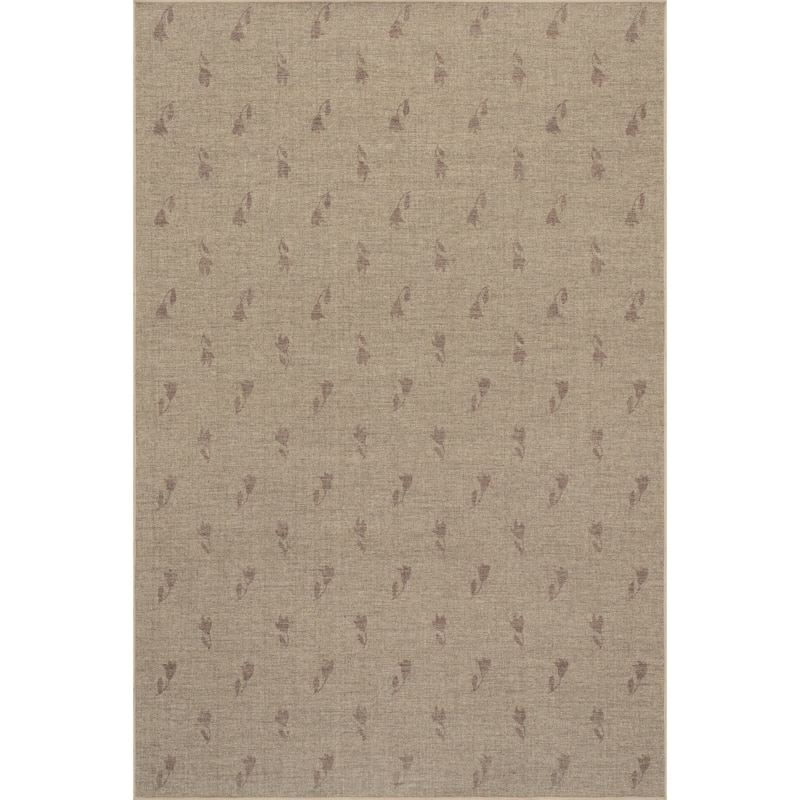 Nate Berkus Flora Soft Floral Washable Area Rug