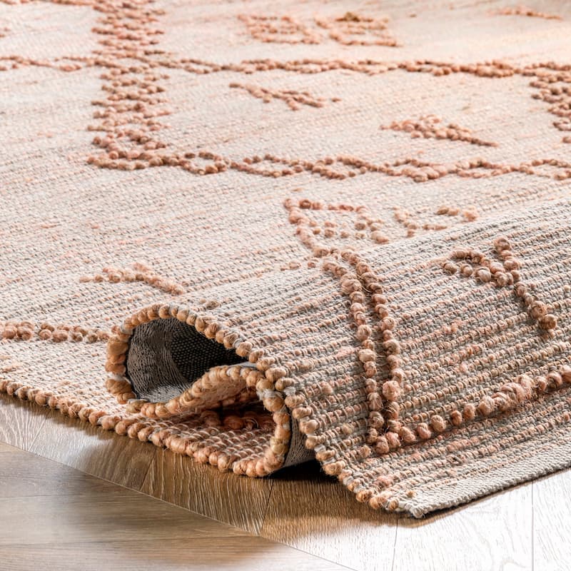 Nuloom Julianne Handmade High-Low Jute Moroccan Area Rug