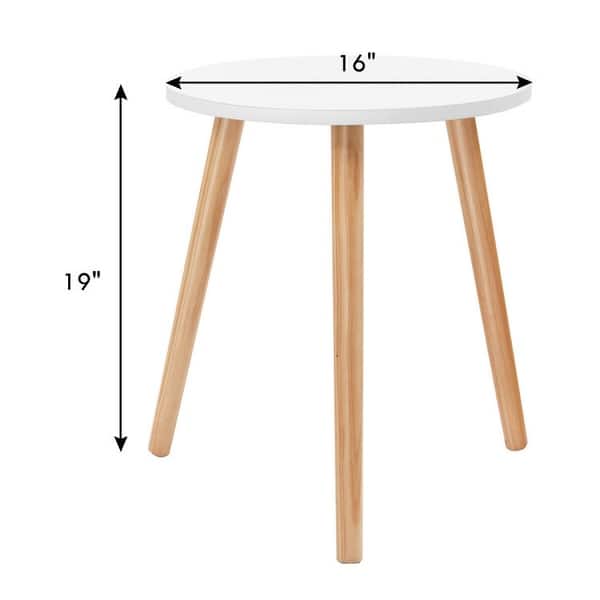 16 Inch Modern Round Side Table - Bed Bath & Beyond - 38143401