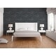 preview thumbnail 2 of 2, Galerie Wallcoverings Bricks and More Collection Black Sandstone Splendour Motif Matte Finish Vinyl on Non-woven Wallpaper Roll