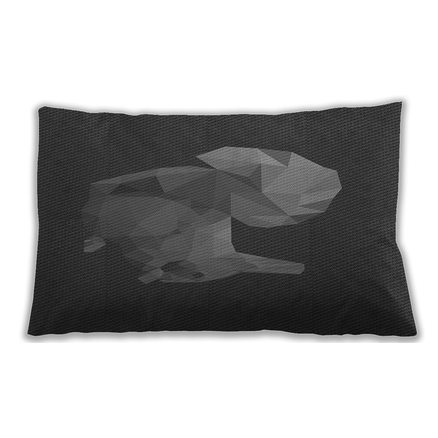 Ahgly Company Patterned Indoor Outdoor Charcoal Black Lumbar Throw Pillow Bed Bath Beyond 40082985