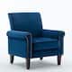Morden Fort Velvet Upholstered Armchair, Bedroom Accent Chair, for Living Room Bedroom Club Office