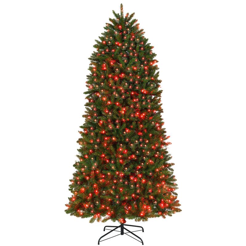 9ft Pre Lit Christmas Tree with LED Lights Music Sync and Mobile App Control - Green