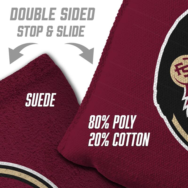 Florida State Seminoles NCAA Dual Sided Pro Stop & Slide Cornhole Bags