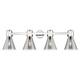 Option Polished Nickel, Light Smoke