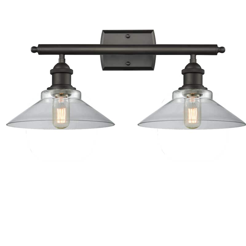 Innovations Lighting Disc 2 Light 18" Wide Bathroom Vanity Light
