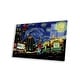 Las Vegas, Nevada Starry Night Skyline Print On Acrylic Glass by ...