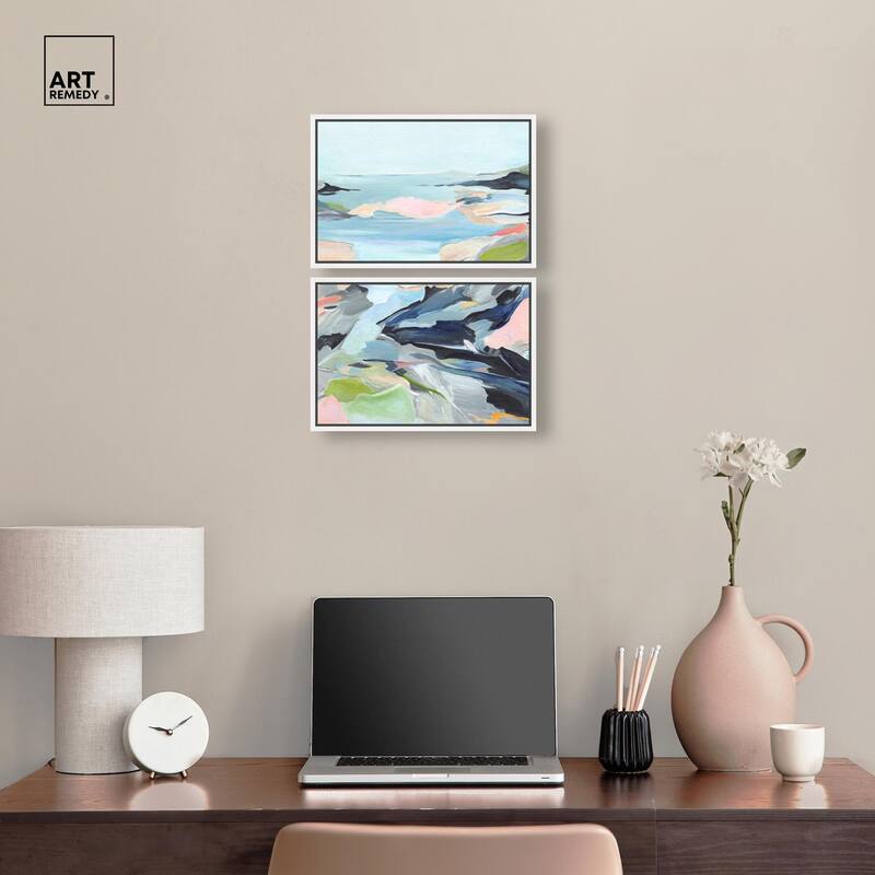 Between Seasons II Canvas Set of 2 by Art Remedy