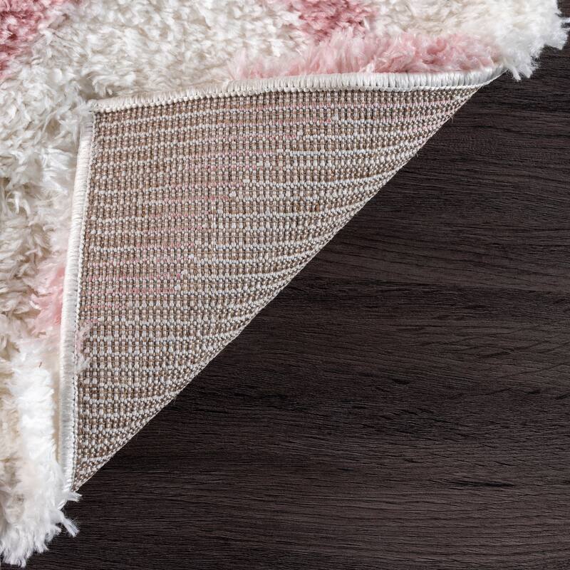 Nuloom Nelda Trellis Kids Shag Area Rug