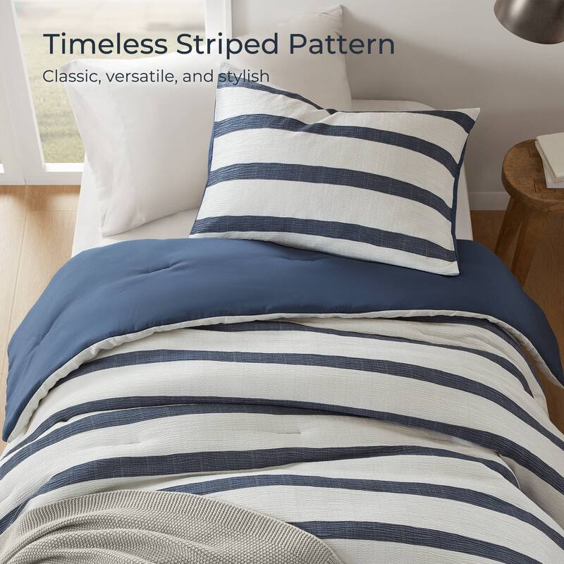 Chelsea Square Merritt Yarn-dyed striped comforter