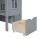 preview thumbnail 39 of 38, Impression & Beautiful Full-Over-Full Bunk Bed with Changeable Table, Bunk Bed
