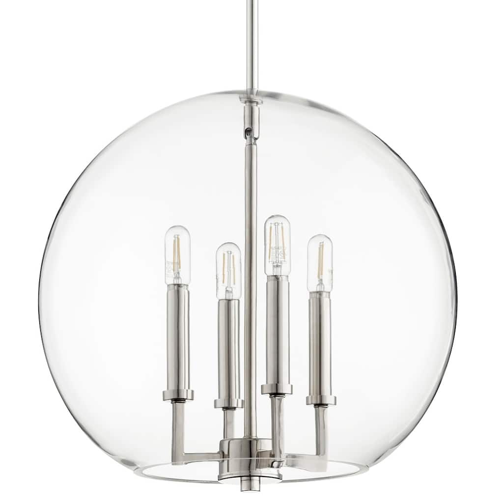 Quorum International Globe Pendant 4 Light 16" Wide Pendant