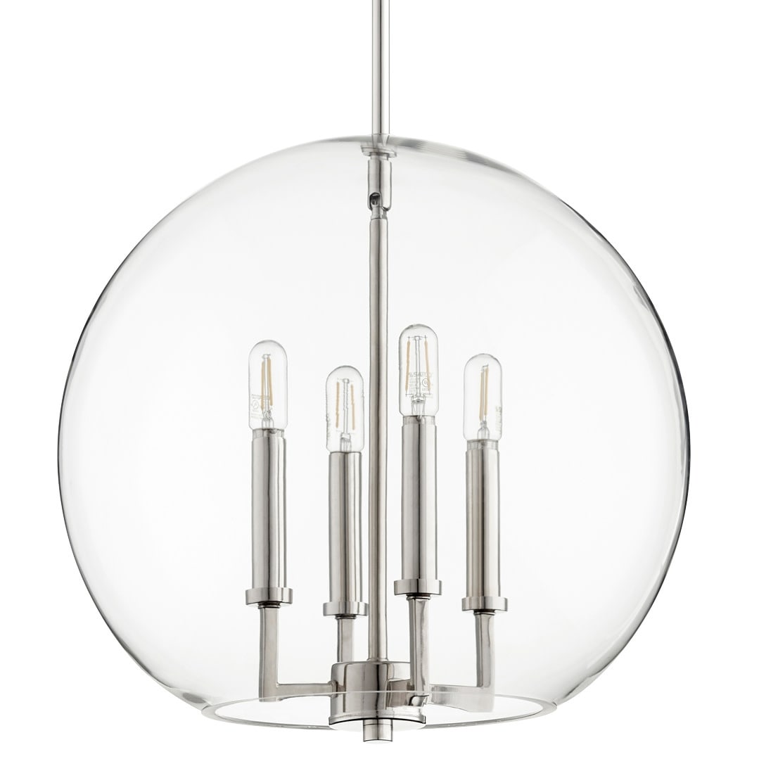 Quorum International Globe Pendant 4 Light 16" Wide Pendant