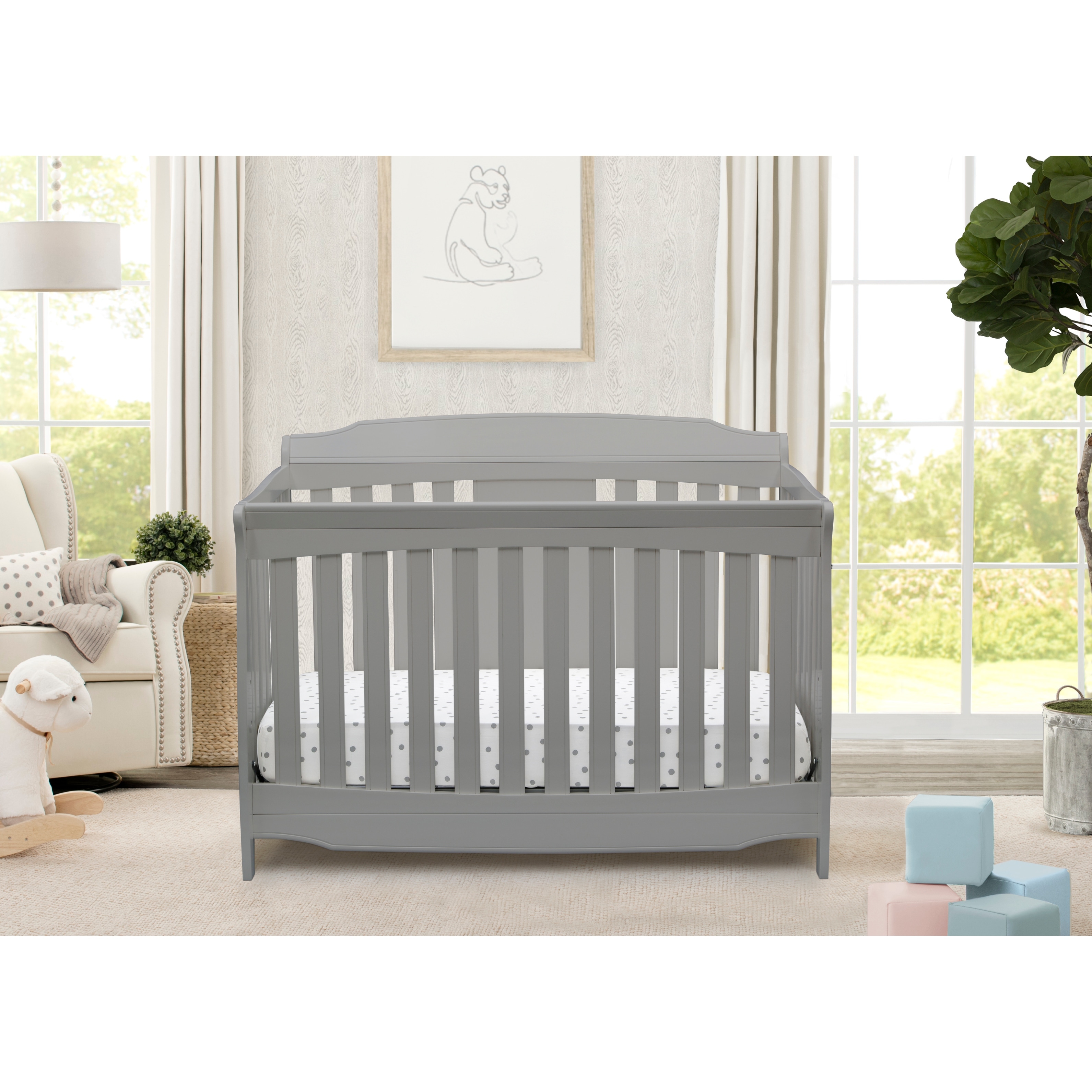Delta 6 in 1 convertible crib discount