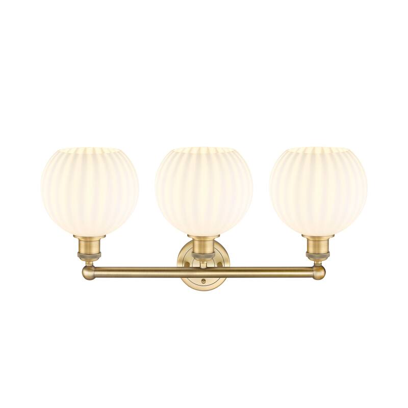 Innovations Lighting 616-3W 12 26 White Venetian Vanity White Venetian