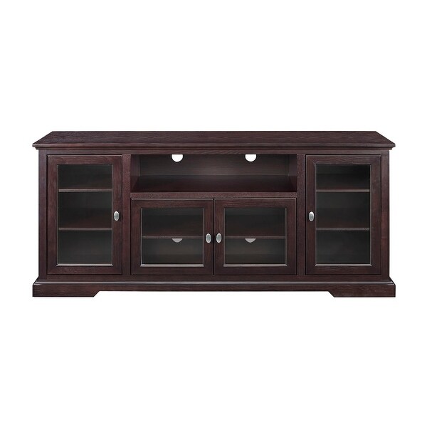 Shop Offex 70" Wood Highboy TV Media Stand Storage Console ...