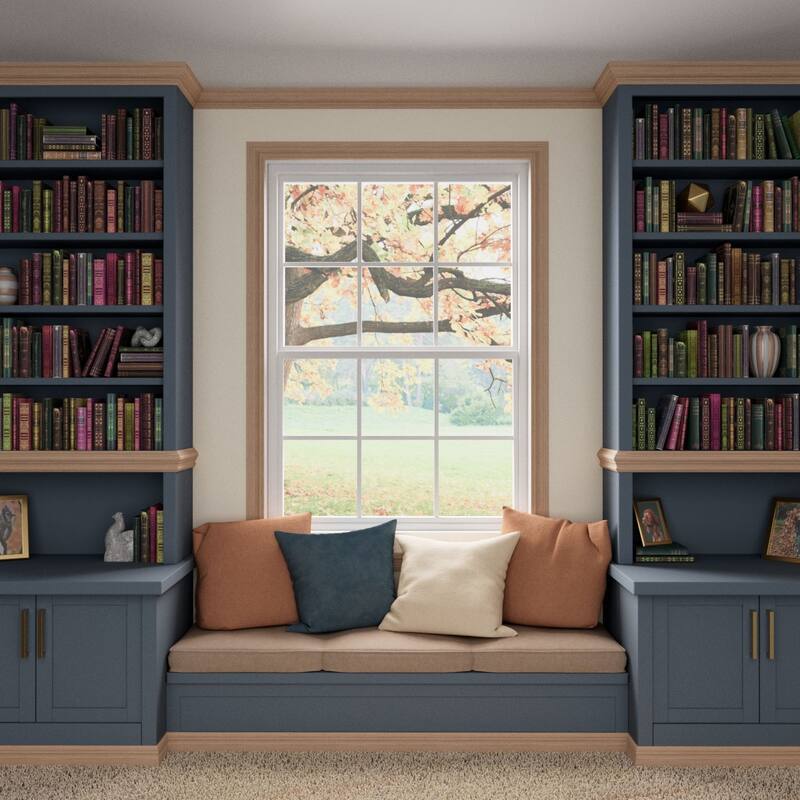 WM318 7/8-in D x 3-1/4-in W x 96-in L Americraft Solid Hardwood Stain Grade Colonial Casing Moulding