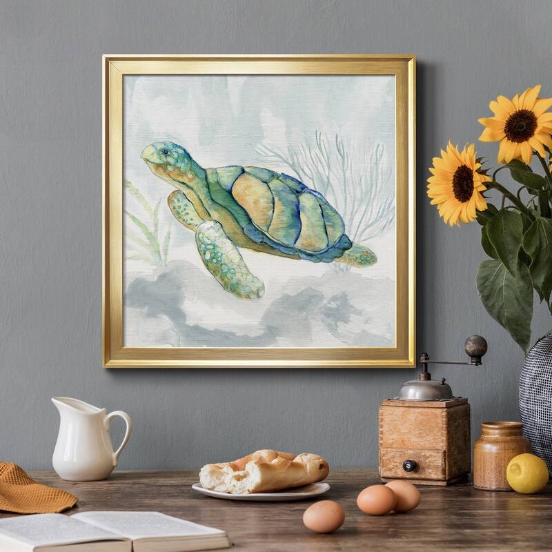 Jungle Tiger-Framed Canvas - Ready to Hang