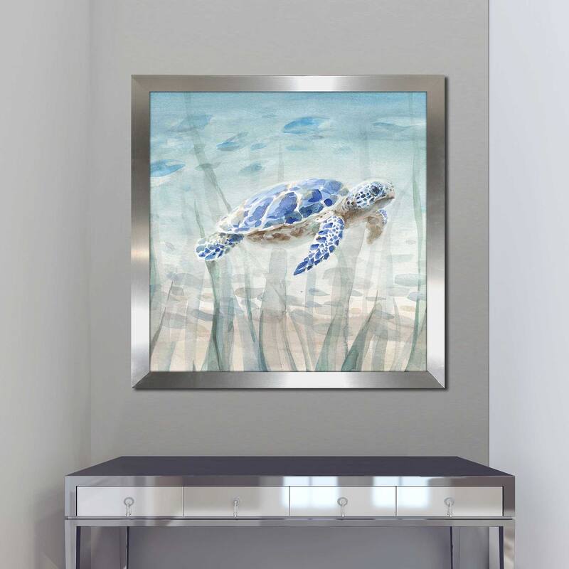 "Undersea Turtle" by Danhui Nai Print on Acrylic.