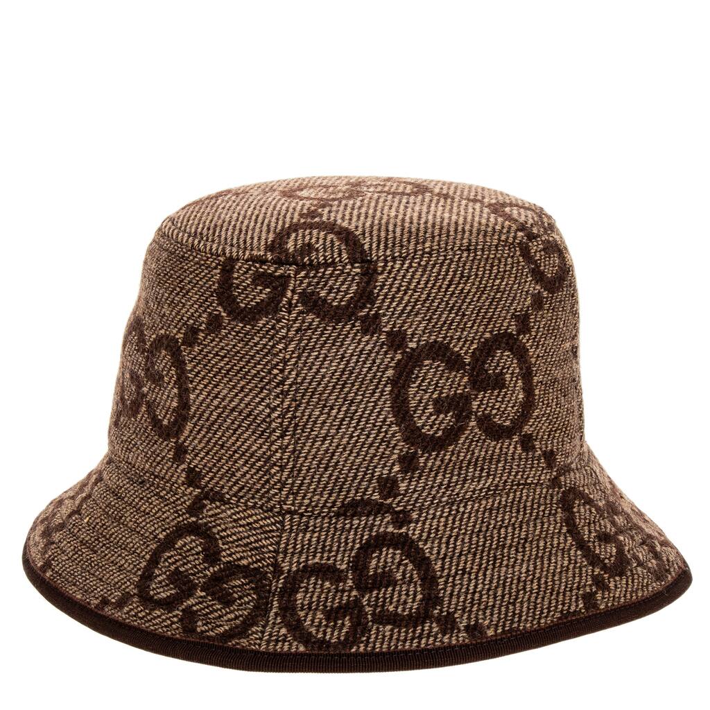 Gucci Monogram Wool Bucket Hat - Overstock - 42741279 display picture 2