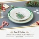 preview thumbnail 2 of 6, Spode Christmas Tree Soup Plates Set of 4